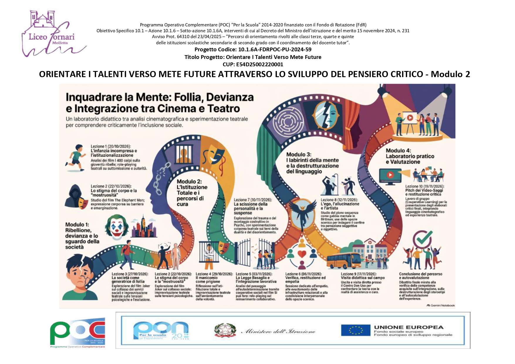 Orientare I Talenti Verso Mete Future - Programma Operativo Complementare (POC)